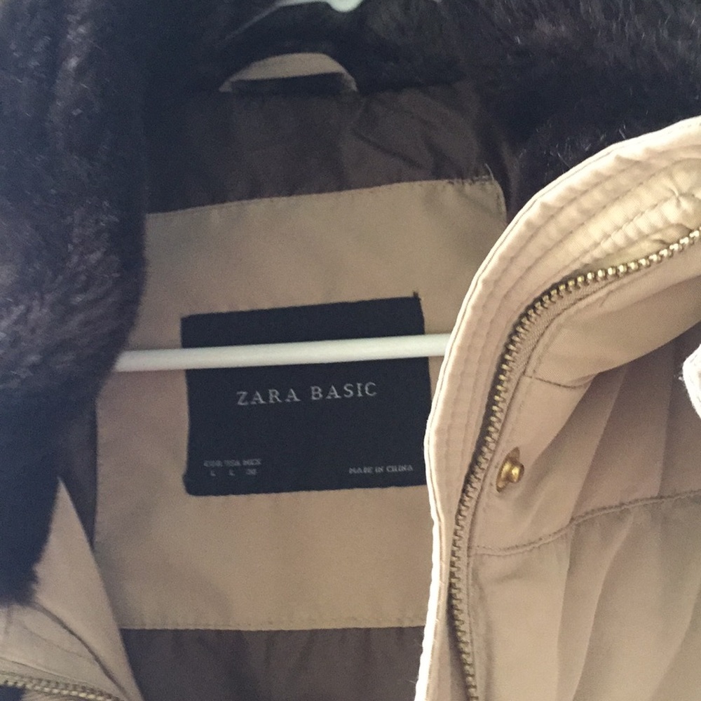 Zara basic winter coat - Picture 2 of 4